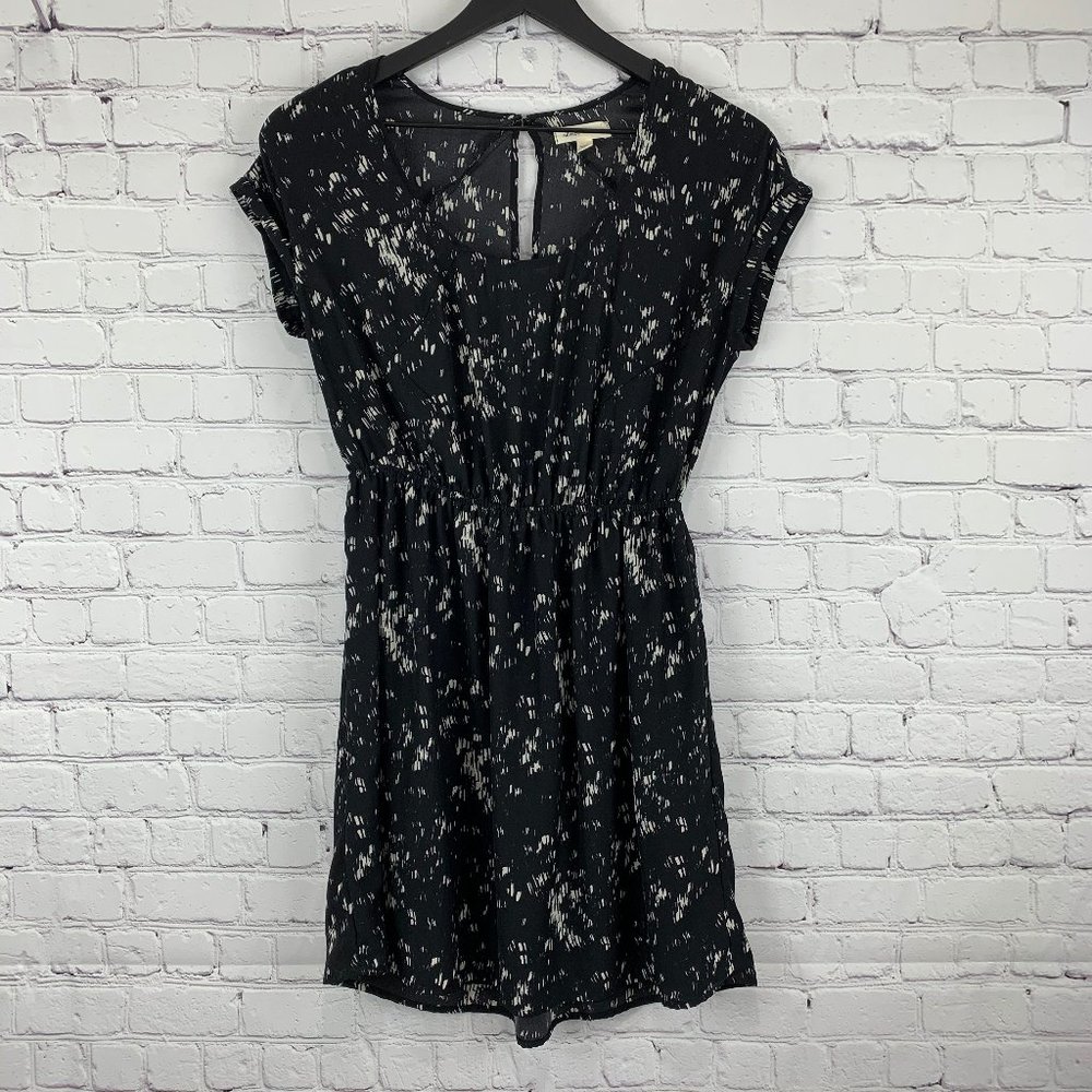 UO Silence+Noise Casual Print Lined Dress Small